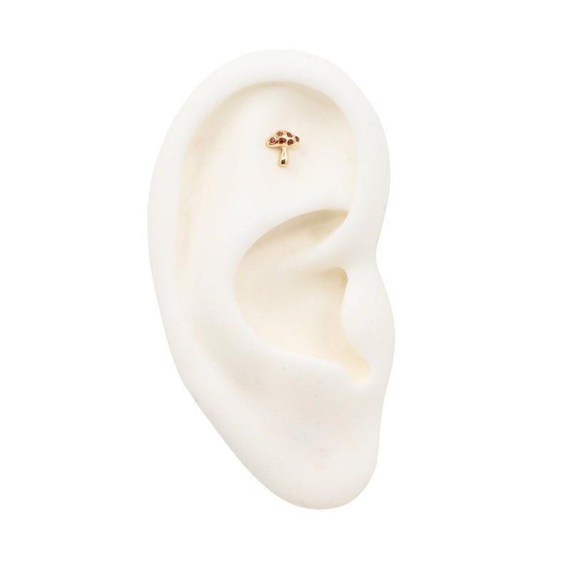 Flat Piercing Earrings - The Curated Lobe