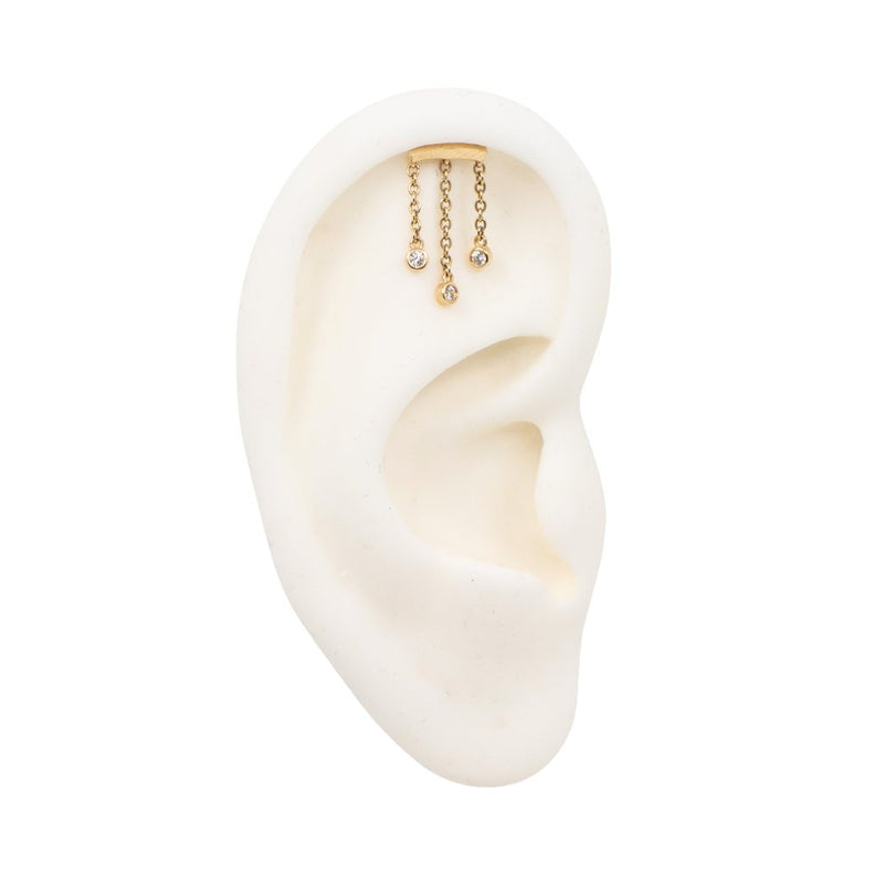 Floating Helix Earrings - The Curated Lobe