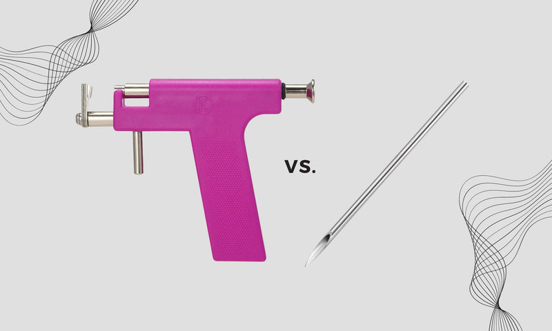 Piercing Gun Vs. Needle? The Benefits of Getting Your Ears Pierced with a Needle - The Curated Lobe