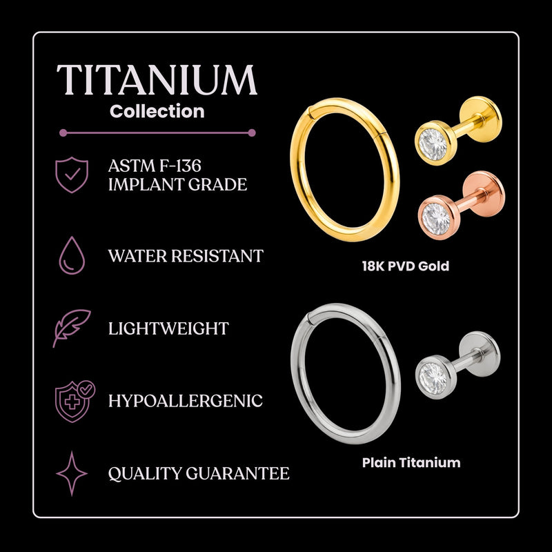 the curated lobe implant-grade titanium collection