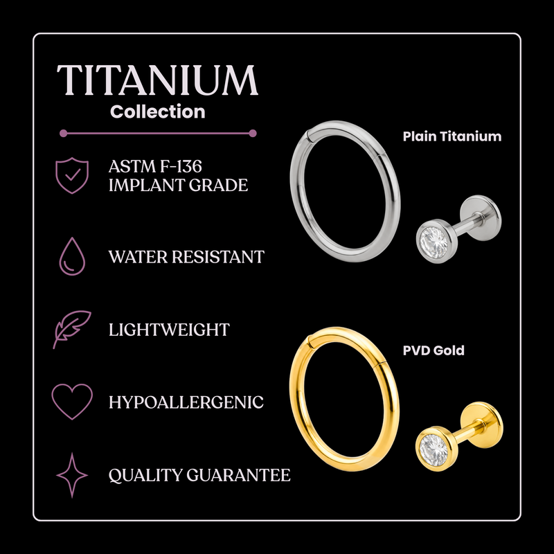 the curated lobe implant-grade titanium collection
