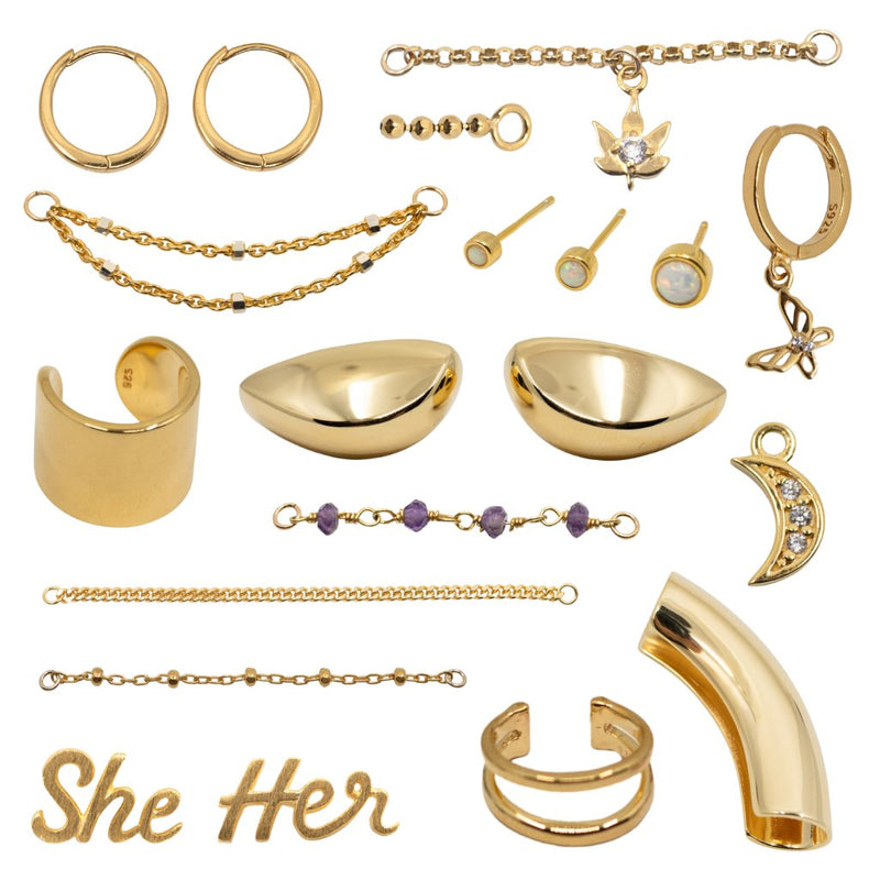 Gold Vermeil - The Curated Lobe