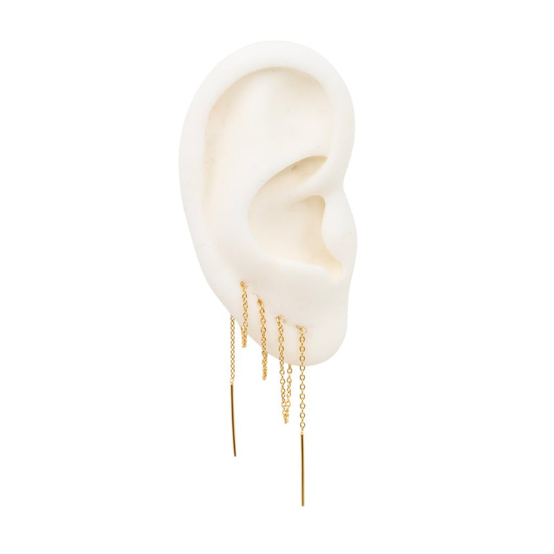 Threader Earrings - The Curated Lobe