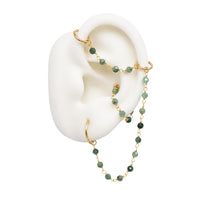 Faceted Gemstone Chain Connector