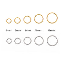 16 Gauge Plain 14k Clicker Hoop