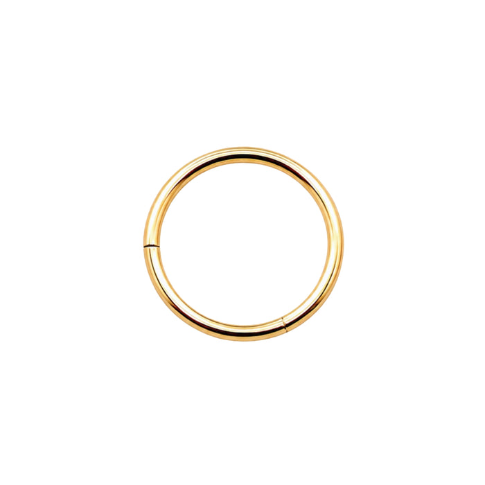 18 Gauge Plain 14k Clicker Hoop