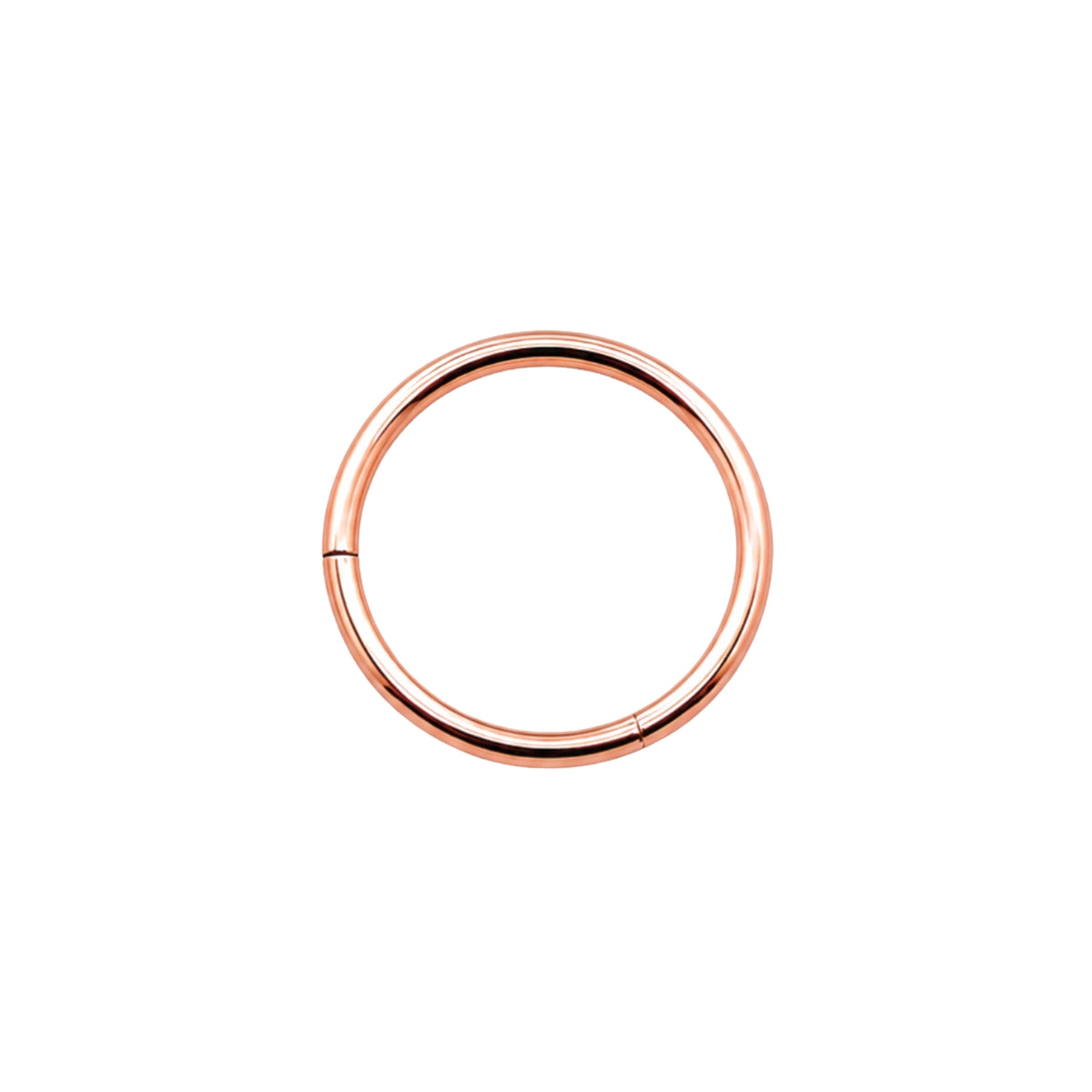 18 Gauge Plain 14k Clicker Hoop