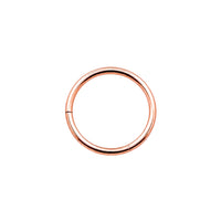 18 Gauge Plain 14k Clicker Hoop