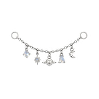 Moonstone Celestial Chain Connector