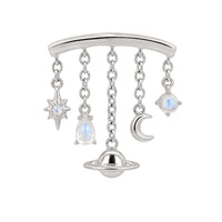 Moonstone Celestial Earring