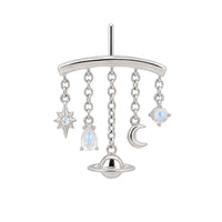 Moonstone Celestial Earring