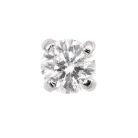Claw-set Crystal Earring