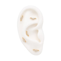 Crystal Bird Earring