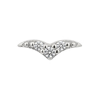 Crystal Bird Earring