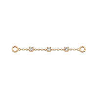 Crystal Chain Connector