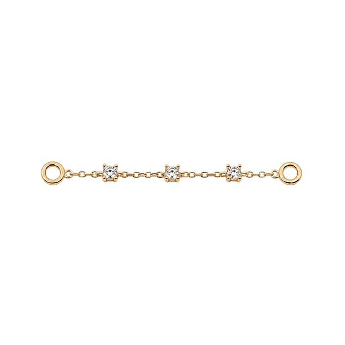 Crystal Chain Connector