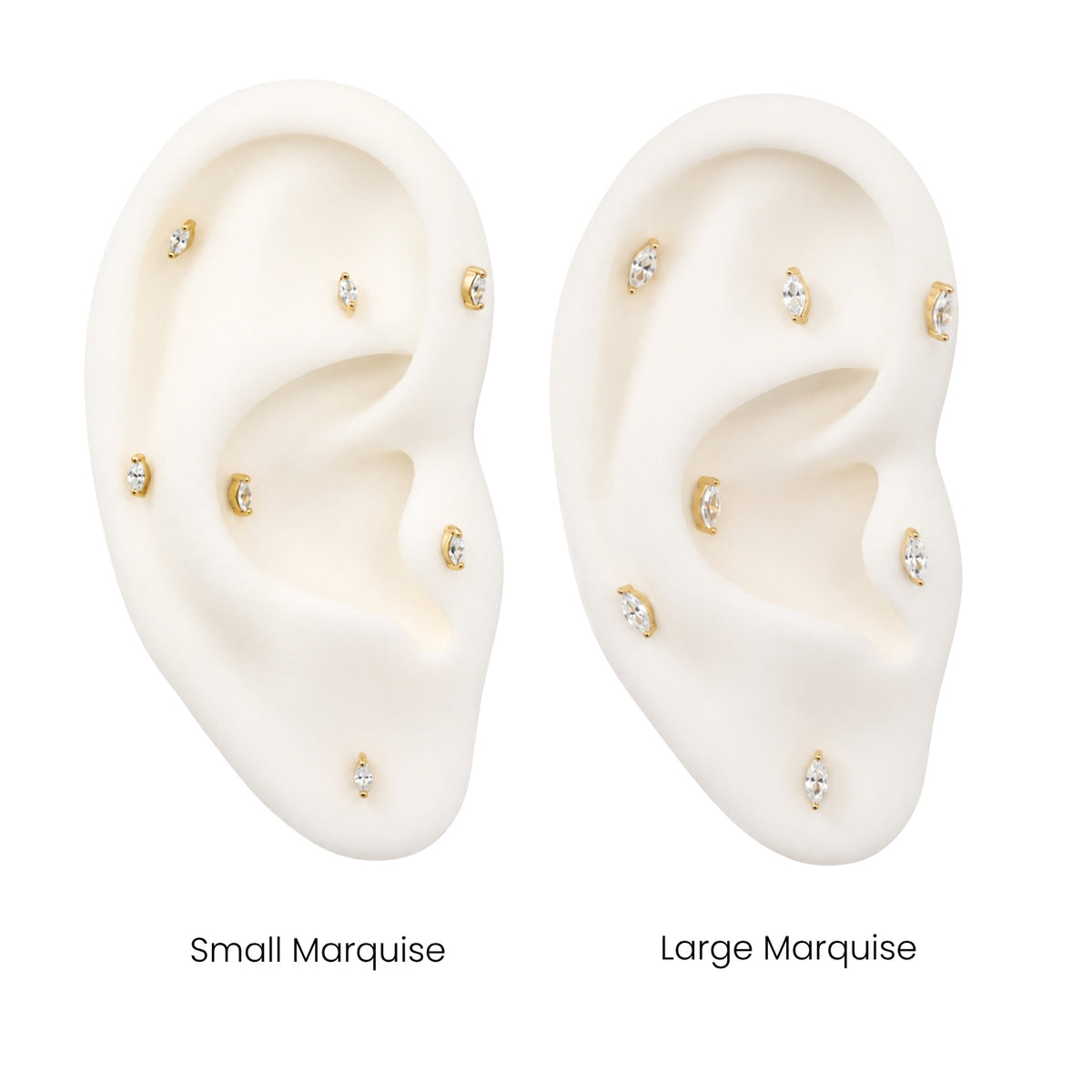 Marquise Crystal Earring
