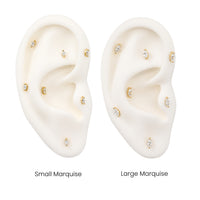Marquise Crystal Earring