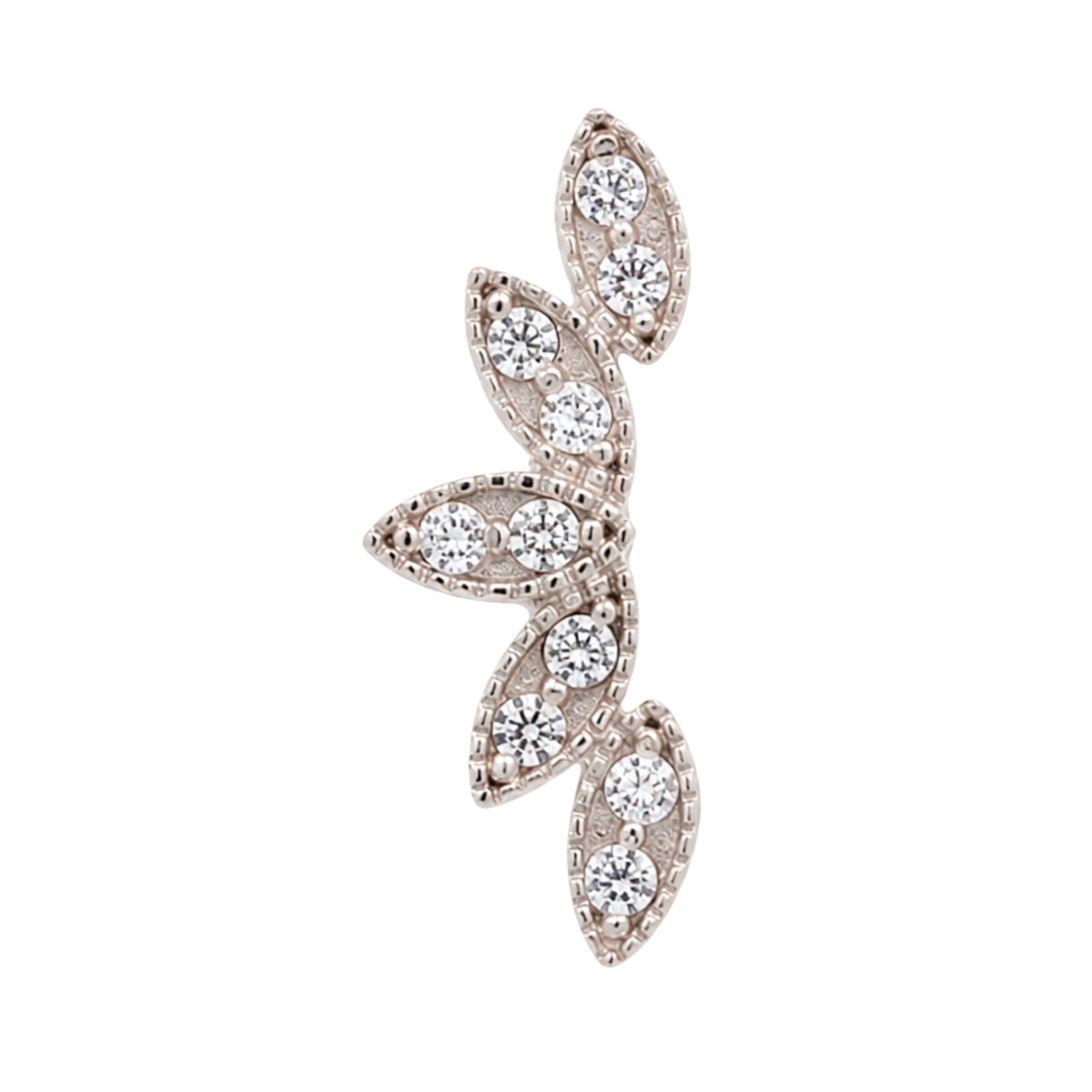 Curved Petal Earring