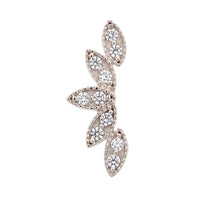 Curved Petal Earring