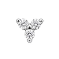 Crystal Trillium Earring
