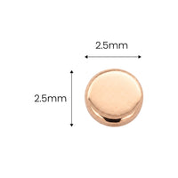 Tiny Disc Earring