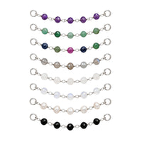 Faceted Gemstone Chain Connector