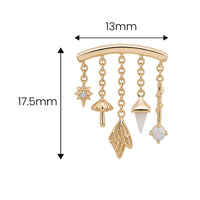Opal Faerie Earring