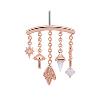 Opal Faerie Earring