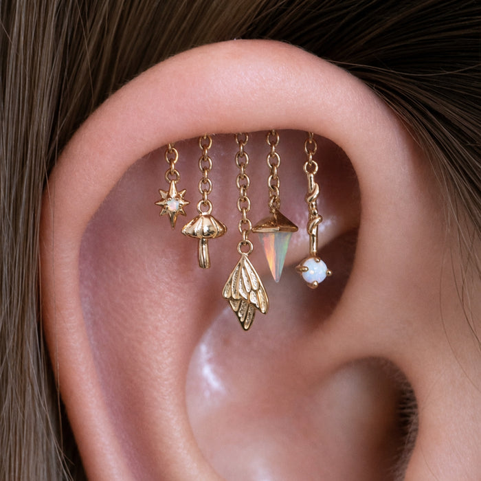 Opal Faerie Earring