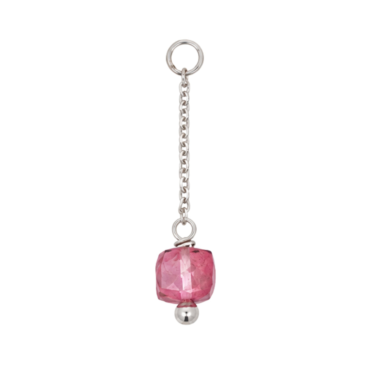 Gemstone Drop Charm