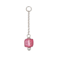 Gemstone Drop Charm