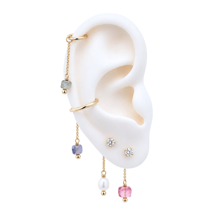 Gemstone Drop Charm