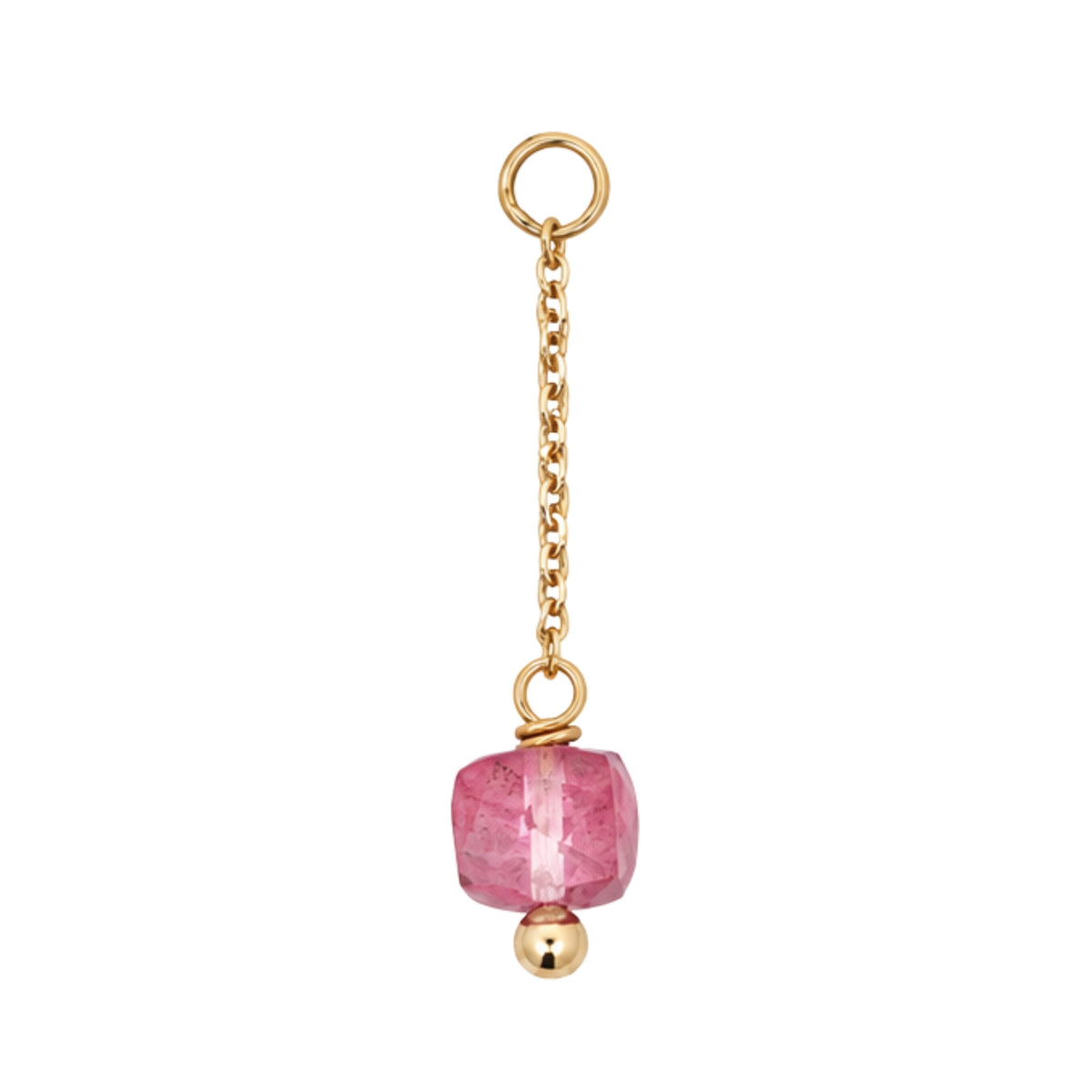 Gemstone Drop Charm