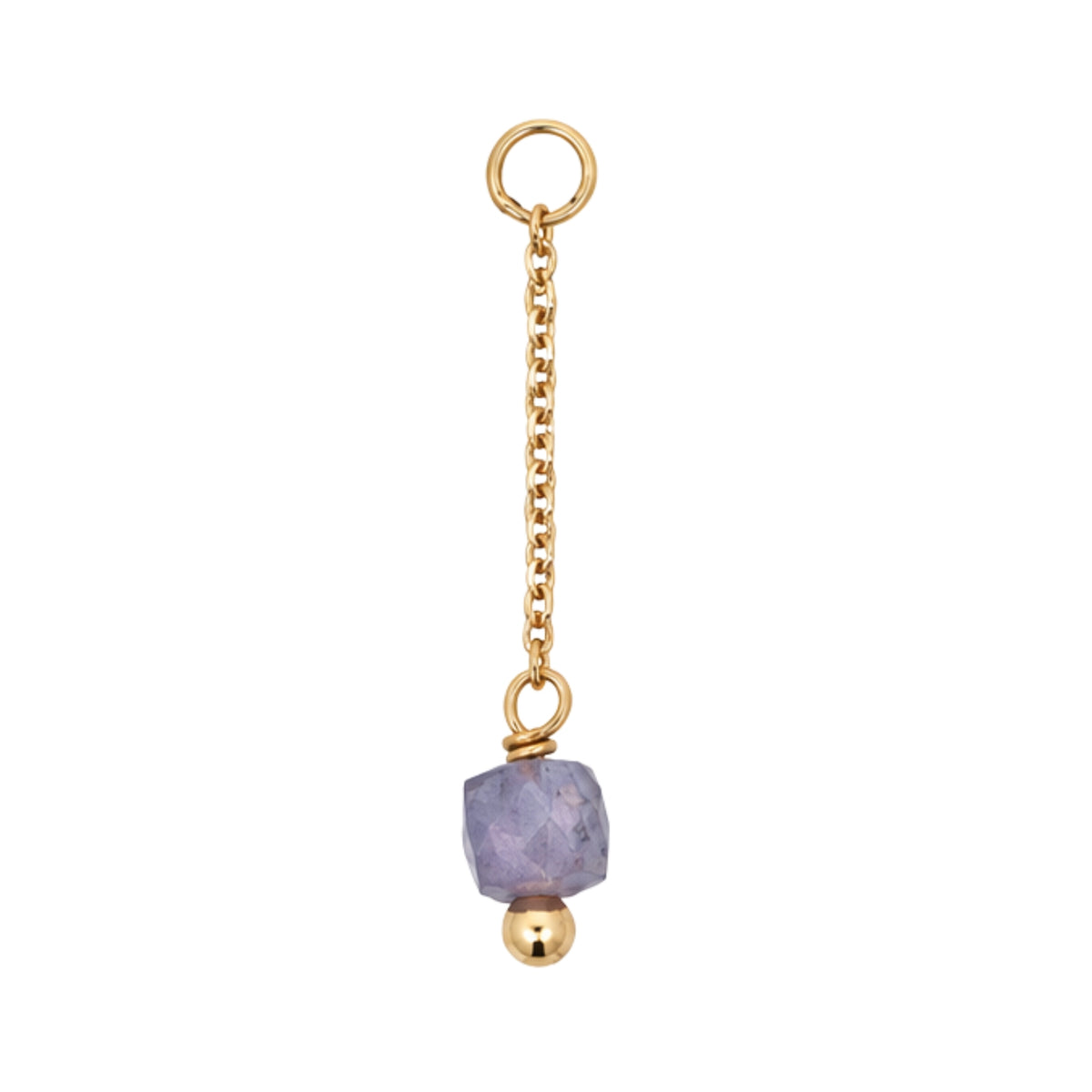 Gemstone Drop Charm
