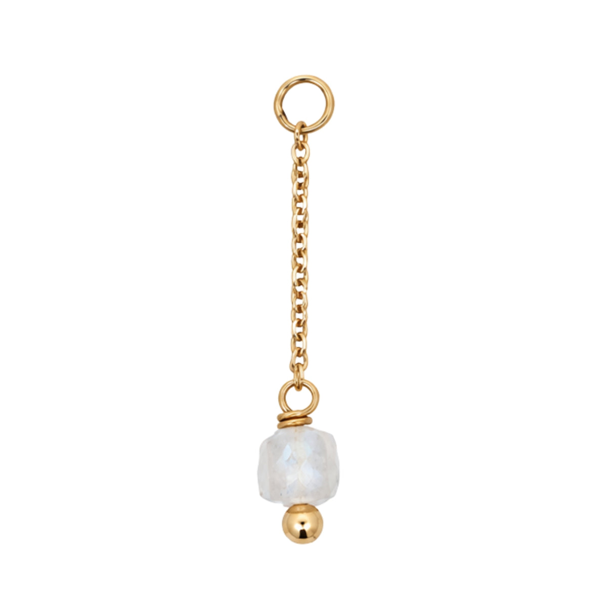 Gemstone Drop Charm