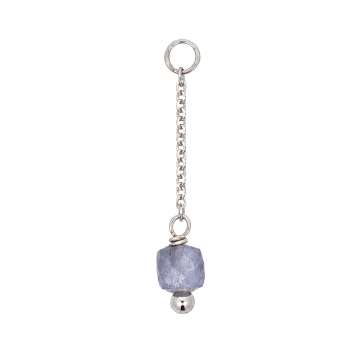 Gemstone Drop Charm