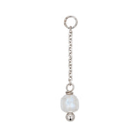 Gemstone Drop Charm