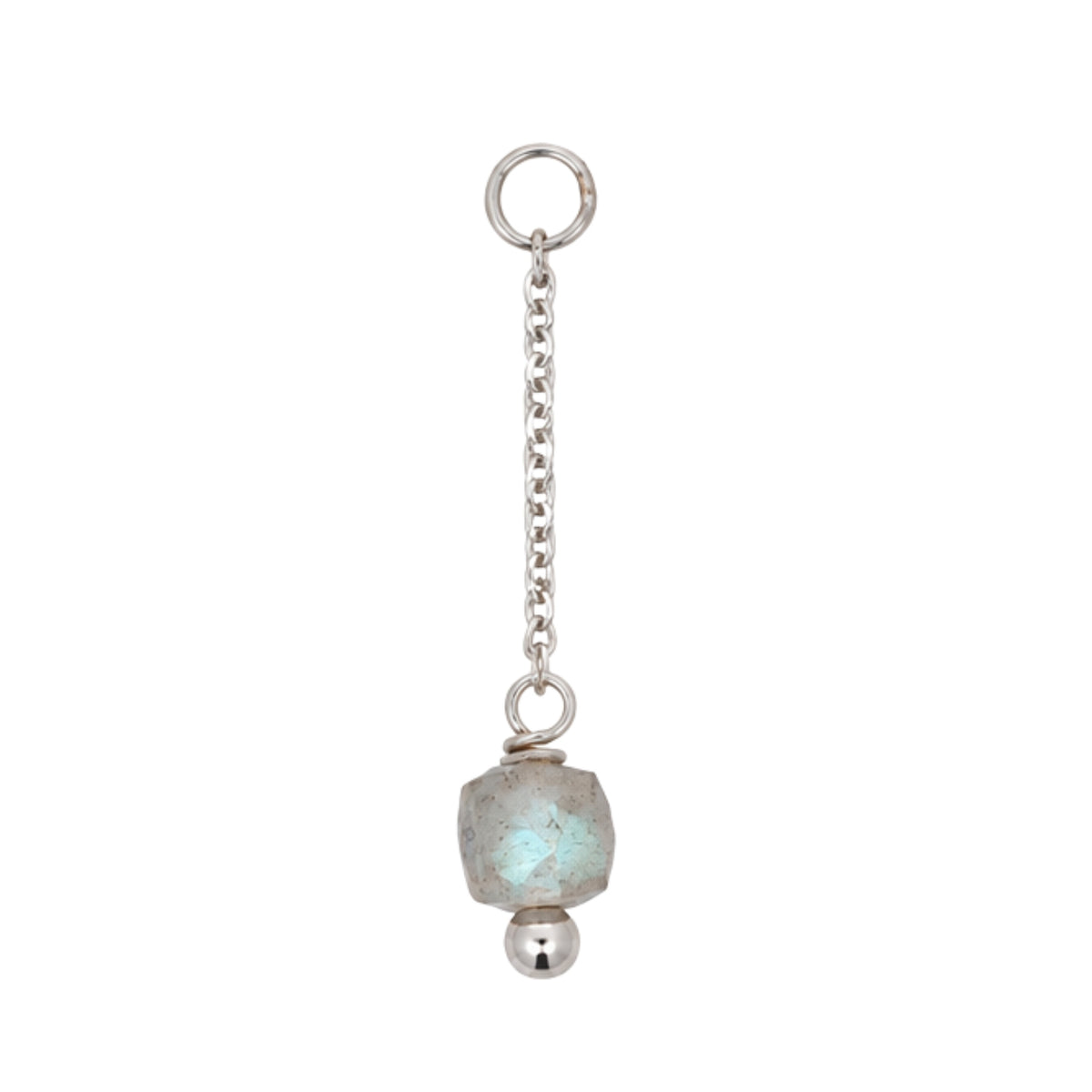 Gemstone Drop Charm