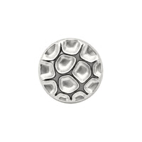 Hammered Disc Earring