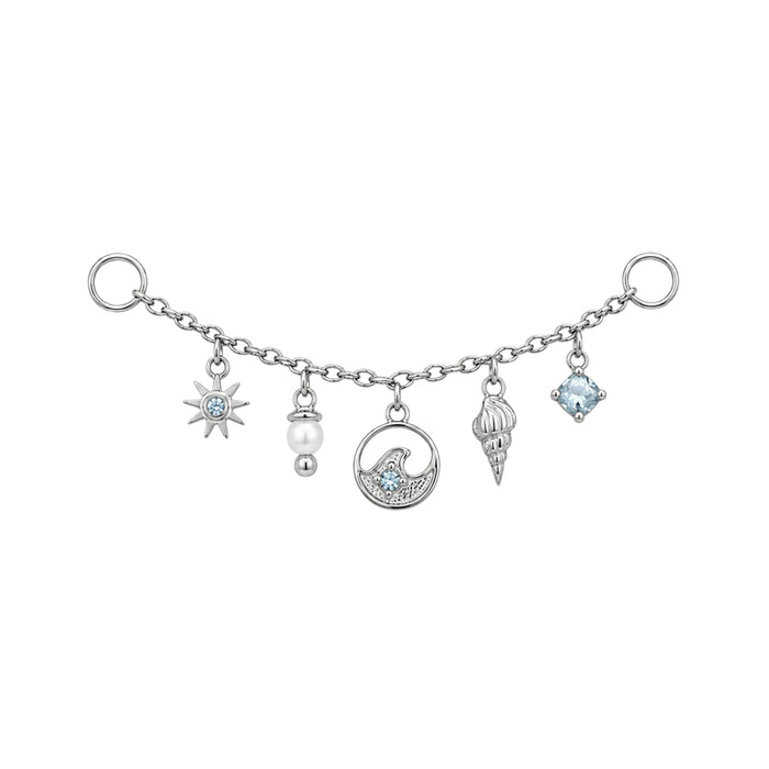 Pearl Ocean Chain Connector