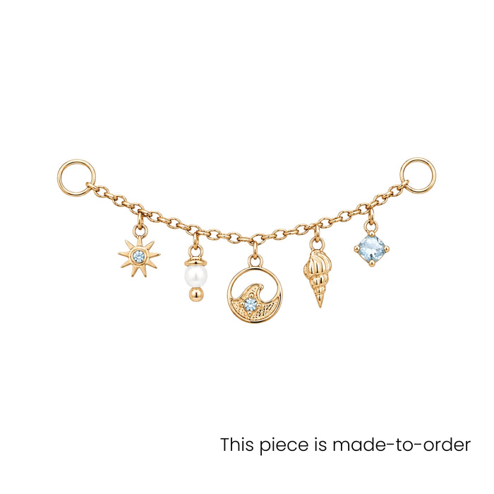 Pearl Ocean Chain Connector