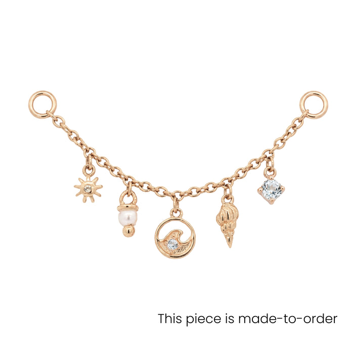 Pearl Ocean Chain Connector