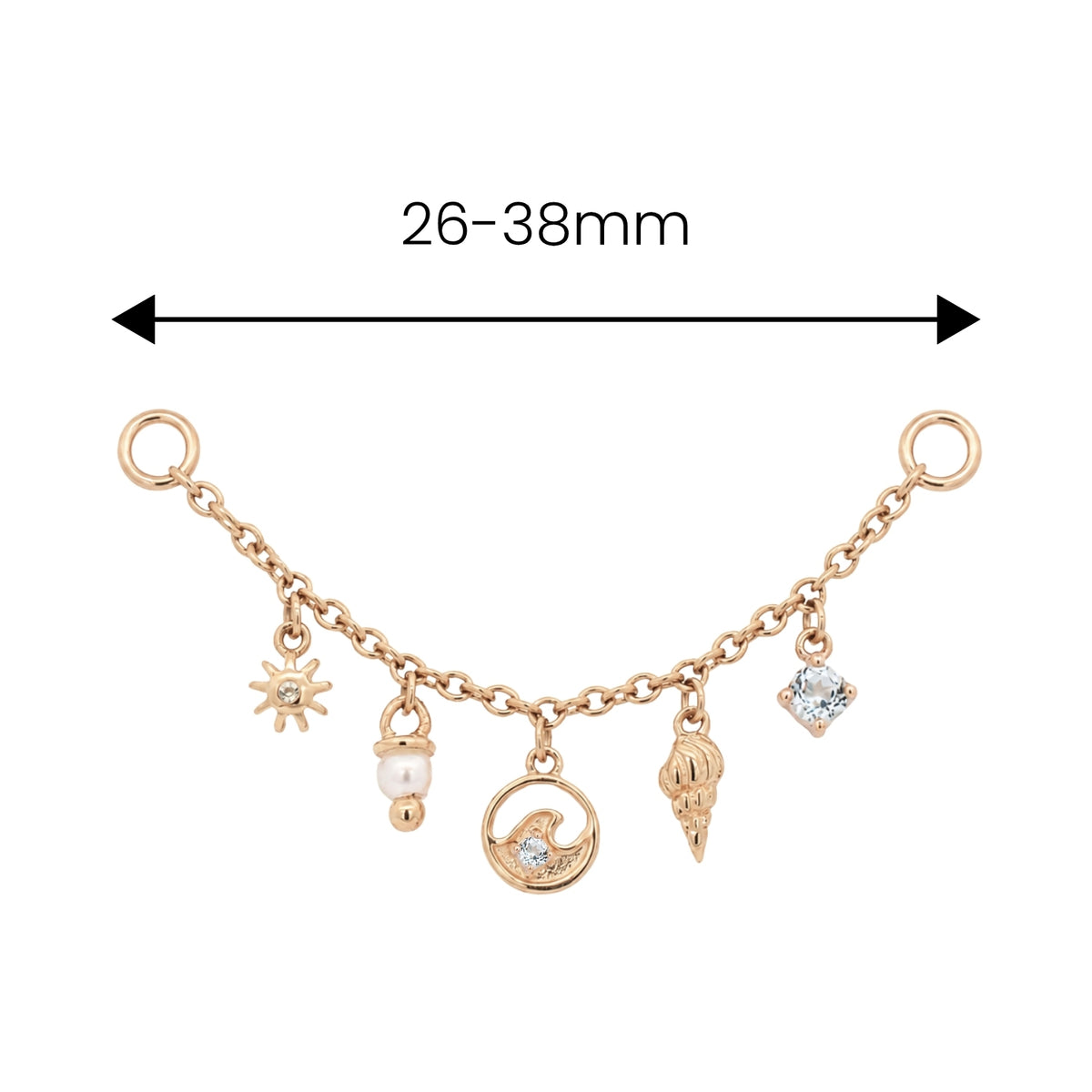 Pearl Ocean Chain Connector