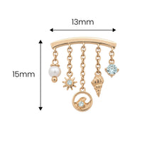 Pearl Ocean Earring