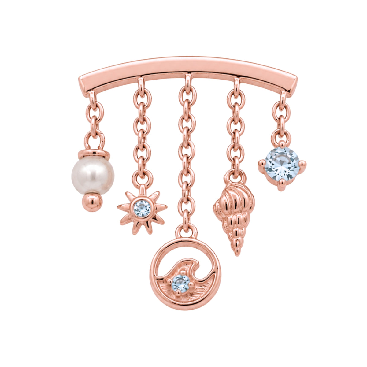 Pearl Ocean Earring