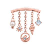 Pearl Ocean Earring