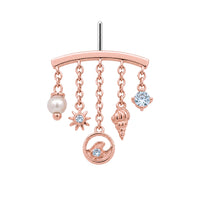 Pearl Ocean Earring