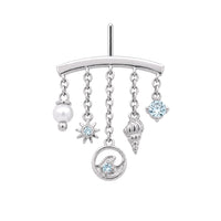Pearl Ocean Earring