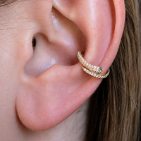 Crystal Snake Clicker Hoop